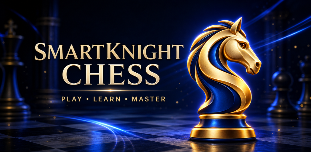 SmartKnight Chess golden knight